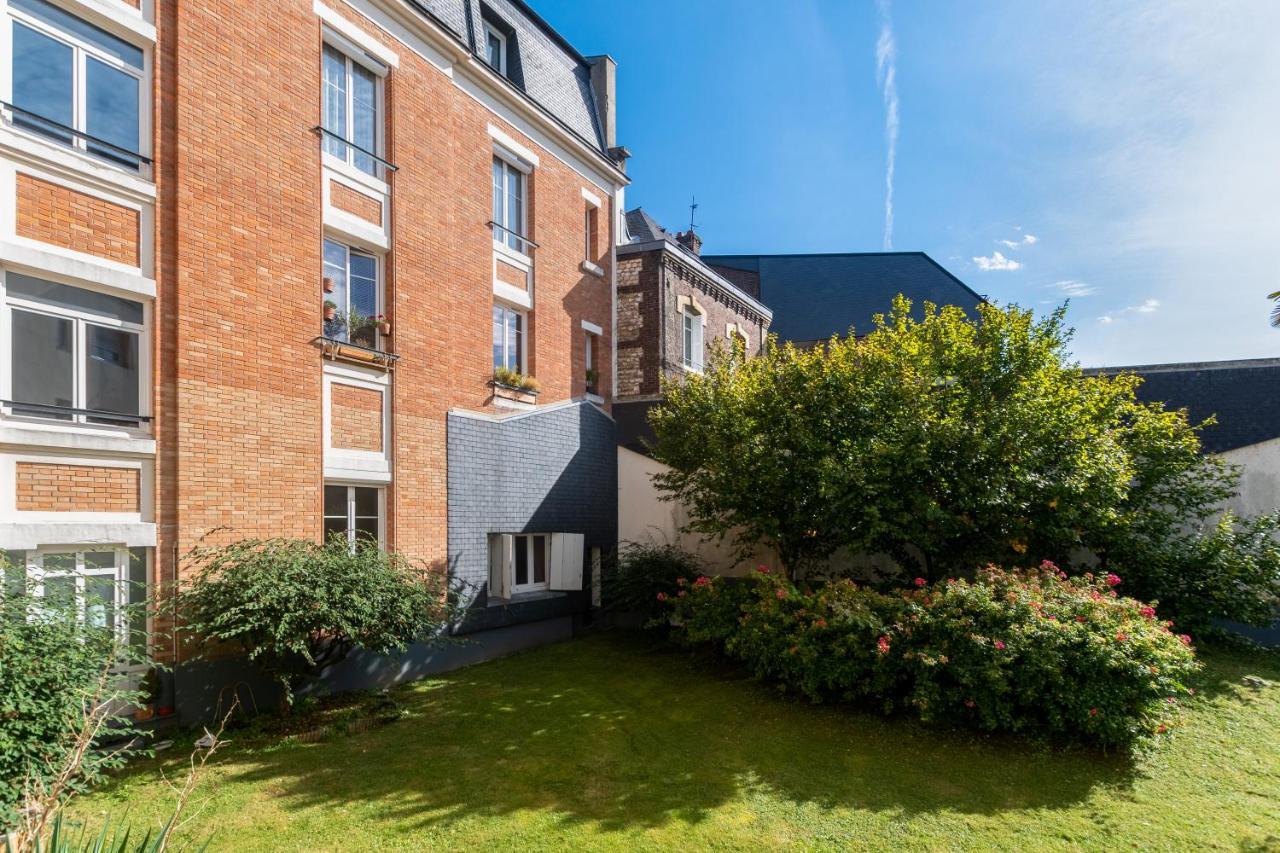 Ferienwohnung Hygge - Superbe Apt Renove Rouen Gare Avec Parking Privatif Exterior foto