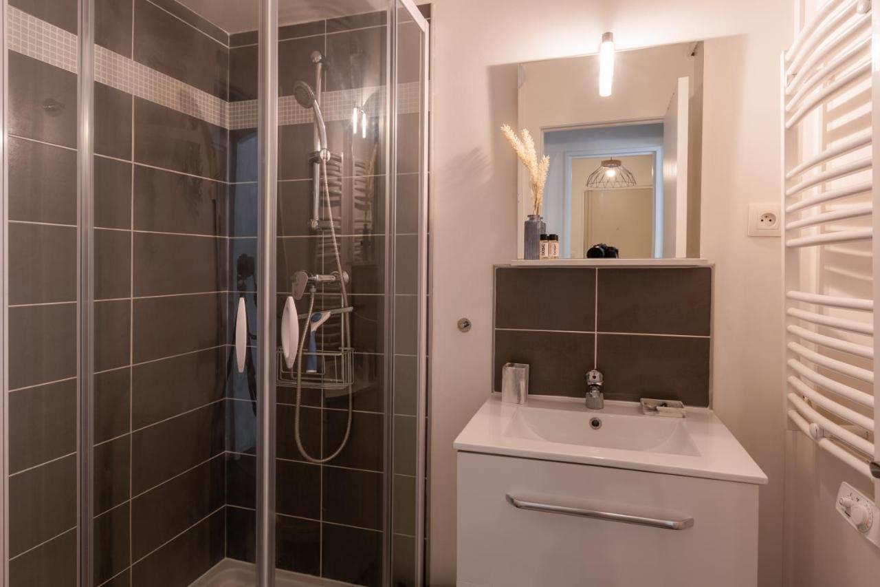 Ferienwohnung Hygge - Superbe Apt Renove Rouen Gare Avec Parking Privatif Exterior foto