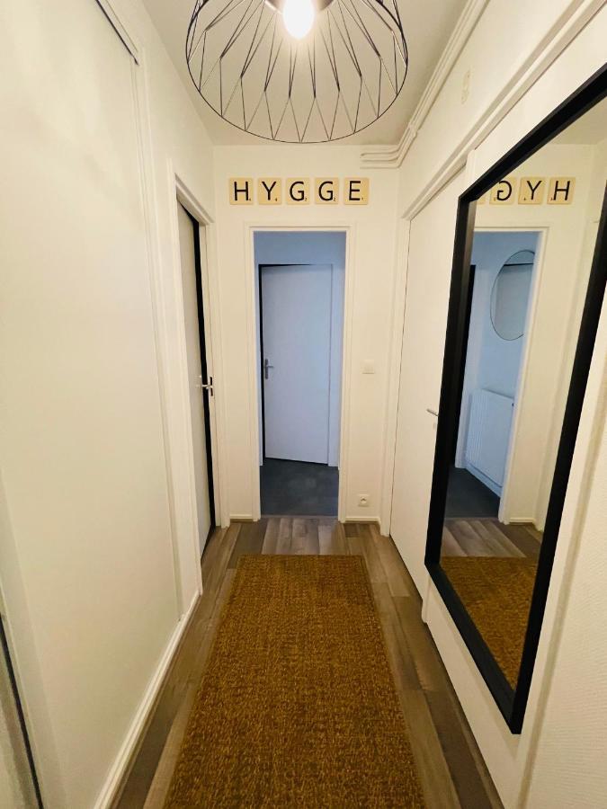 Ferienwohnung Hygge - Superbe Apt Renove Rouen Gare Avec Parking Privatif Exterior foto